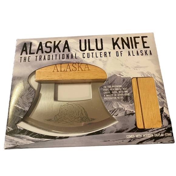 Ulu Other - NWT Alaska ulu knife, the traditional cutlery of Alaska